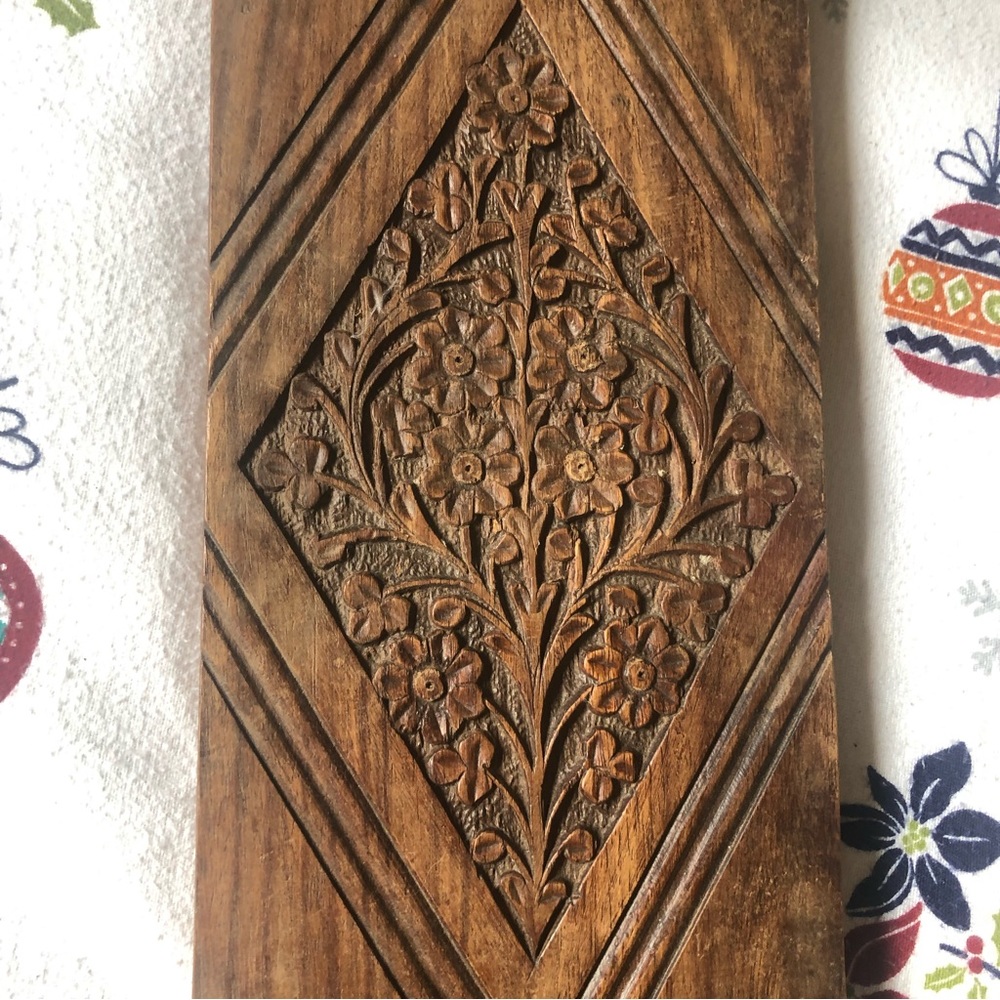 Wooden handmade book stand